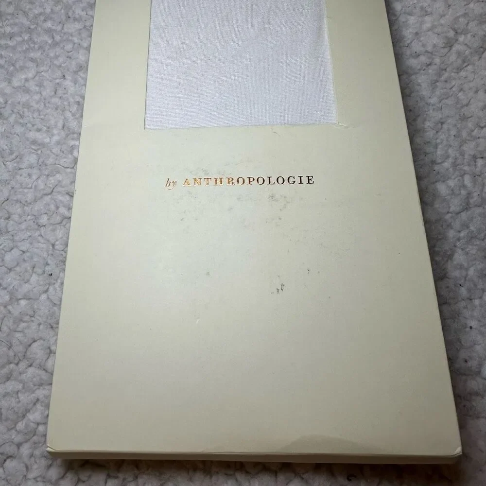 Anthropologie Women’s Sheer White Tights Size XL NWT
